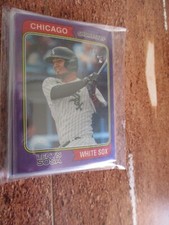 2023 Topps Heritage High Numbers 8 Purple Chrome Lot Neto, Sosa, Shewmake Rookie
