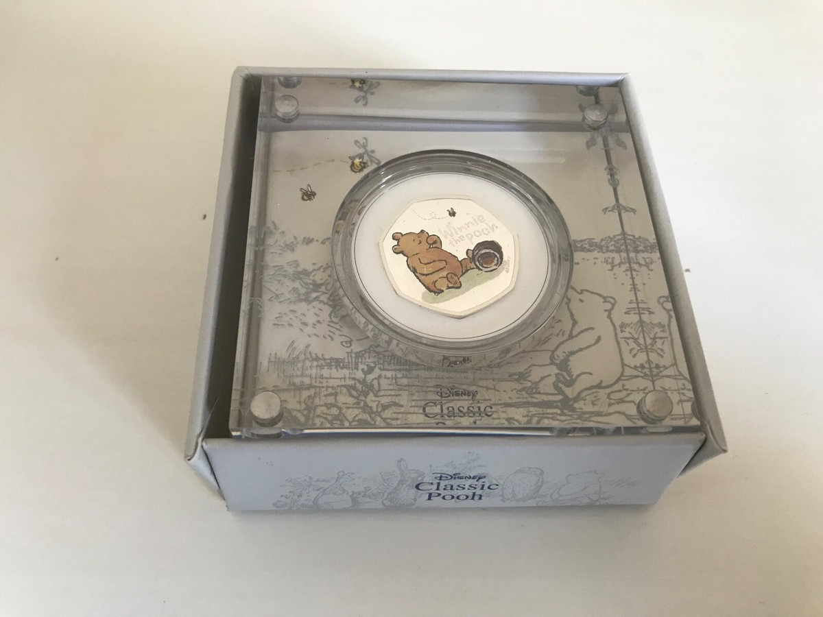 【純銀】2020 Winnie the pooh UK 50p 銀貨 Winnie the Pooh 2020 UK 50p Silver Proof Coin | The Royal Mint