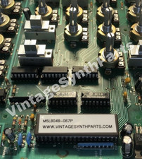 Roland PG-200 Mask ROM CPU M5L8048-067P Vintage Programmeur JX3P PG200 Puce Ic