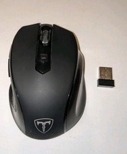 Wireless D-09 Computer Mouse USB Cordless Mice for Laptop, Ergo Grips,Lightspeed