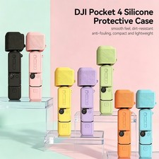 Soft Skin Protective Cover Silicone Case Sets Compatible for DJI OSMO Pocket 4