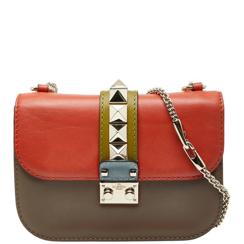 VALENTINO Rock studs Chain Shoulder Bag Women 【Used】