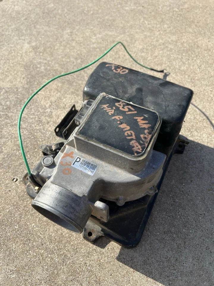 Medidor de flujo de aire másico AFM no turbo Mazda 323 Prodigy 1990-1994 OEM 197100-4110  Foto 2 de 2