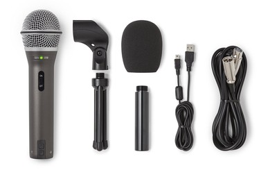 SAMSON Technologies Q2U USB/XLR Dynamic Microphone Recording and Multicolor 