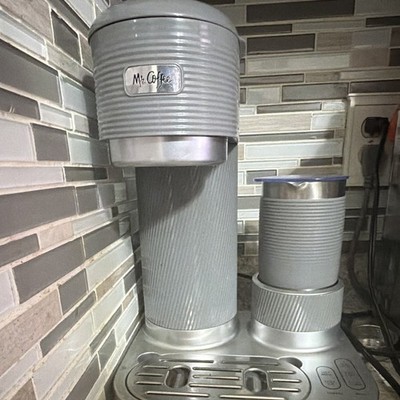 Mr. Coffee 4in1 Single Serve Latte, Iced, and Hot Coffee Maker with Milk Frother