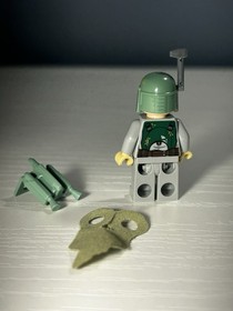 Lego Boba Fett Minifigure Return Of The Jedi 75174 Rare Desert Skiff
