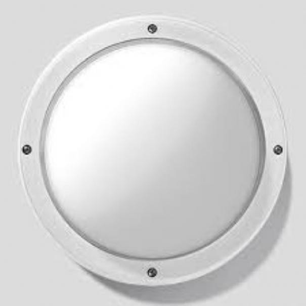 Applique Esterno EKO 26 E27 Bianco Goffrato | Resistente e Duraturo
