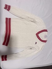Vintage IZOD Lacoste Logo Youth Size L 16-18 Tri-color Sweater