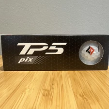 NEW Taylormade TP5 Pix Canada One Sleeve Of 3 Golf Balls Maple Leaf