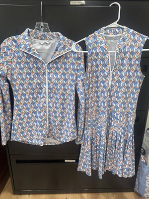Smith And Quinn Pleated Dress Athletic Dress And Jacket Set Xs