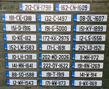Irish 26 County Historical License Plate Ireland Collectible Display Plates New