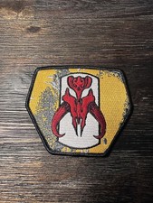 Mandalorian Mythosaur Signet Shoulder Armor Patch Boba Fett Style Full Color