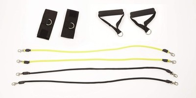 AB Doer 360 Accessory - 2 Sets of Resistance Bands, 2 Ankle Straps & 2 Handle...