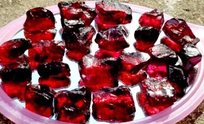 750 Ct Certified Natural Red Painite Rough Burmese Facet Raw Loose Lot Gemstone.