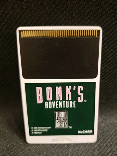 Bonk's Adventure (NEC TurboGrafx-16) HuCard Only Authentic Working