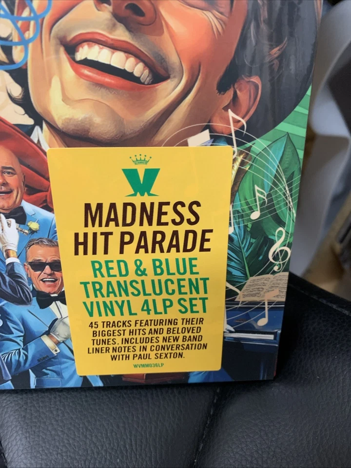 Madness - Hit Parade Boxset (Colour 4LP) [VINYL] SEALED! - Image 2 of 3