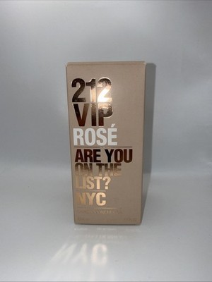 212 VIP Rose by Carolina Herrera 2.7 oz Eau De parfum for Women New in box
