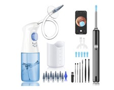 Digital Otoscope with Light, 1080p HD Ear Camera with Ear Wax Removal Tools, ...