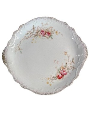 W.M Co Semi Porcelain - Antique Roses Platter