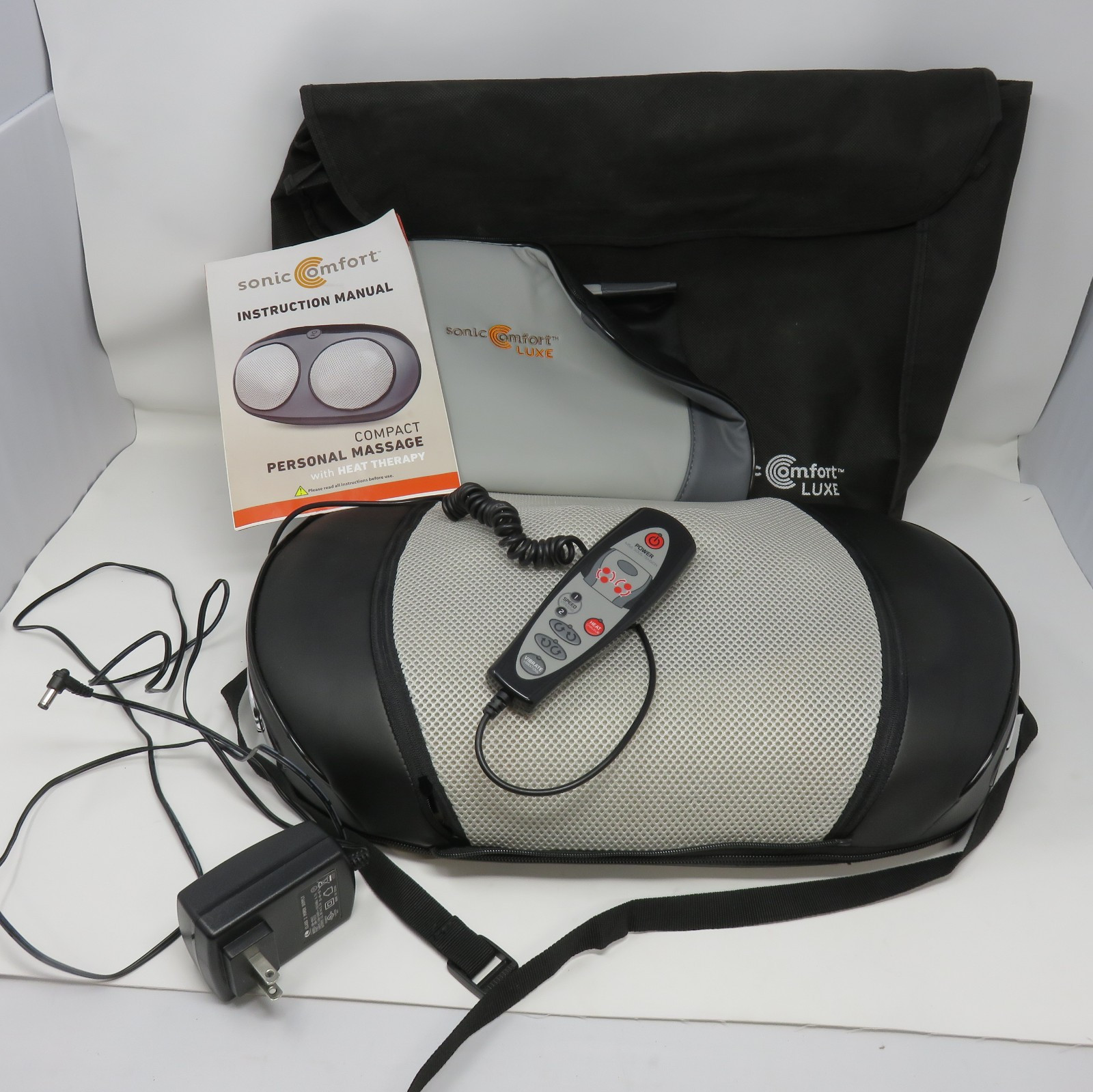 Tested Sonic Comfort Luxe Electronic Personal Massager With Heat