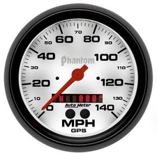 Autometer 5881 Phantom Speedometer 5 140 Mph Gps