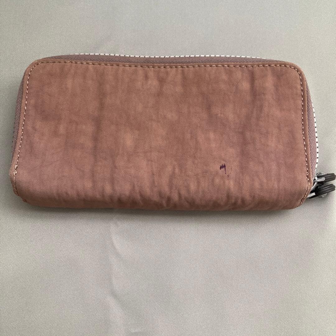 Kipling Nylon Wallet Brown Durable Lightweight 7.… - image 2