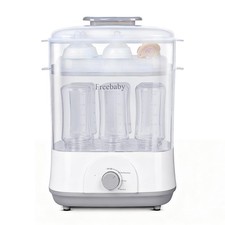 Baby Bottle Sterilizer and Dryer,4 in 1 Electric Steam Sanitizer and Dryer fo...