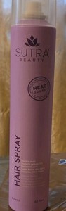 Sutra Beauty Heat Guard Heat Protect Hair Spray Flexible Hold 10.1 fl oz