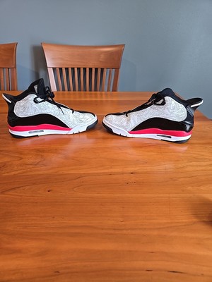 Nike Air Jordan Dub Zero Fire Red White Black Chicago Bred 311046-162 Size 8.5