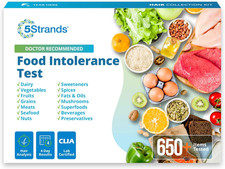 5Strands Food Intolerance Test, Accurate Hair Analysis, 658 Items Tested, at Hom