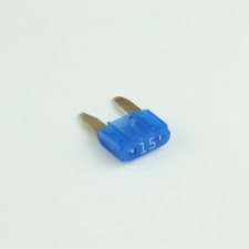 15 Amp Blue Mini/ATM Fuses - (pack of 25)