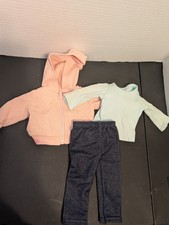 Our Generation Doll Clothes Outfit Vest Sweatpants Orange Shirt