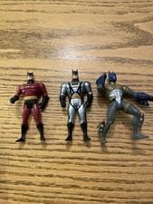 Batman The Animated Series Sky Dive Batman Loose Action Figure Kenner & 2 More