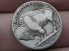 1925 D Buffalo Nickel 5 Cent Piece- Denver, Rotated Reverse Die Error