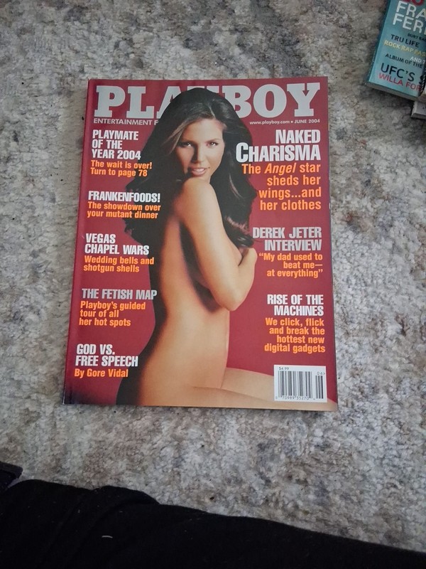 PLAYBOY MAGAZINE JUNE 2004 PLAYMATE OF THE YEAR 2004 NAKED CHARISMA