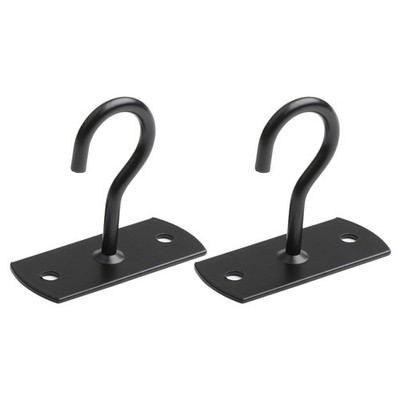 Klassisches Design Wandhaken ergänzen jede Einrichtung mit schwarz-weißen Opti