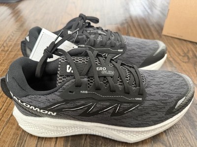 Salomon Aero Glide 4 - Men's Size 9 - Black/White/Silver - Brand new with box