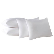 4 Pack Cooling Bamboo Viscose Feather Proof Pillow Protectors with Zipper Que...