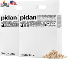 Tofu Cat Litter Clumping Flushable 100 Natural Dust-Free 5.3lb 2 VERO