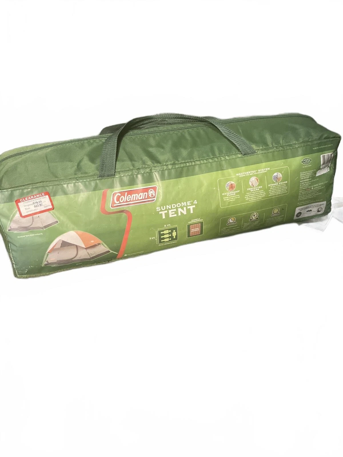Coleman Sundome 4 Person Tent
