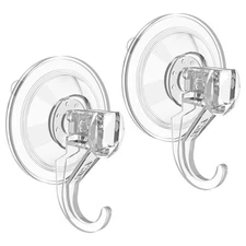 VISV Wreath Hanger, Large Suction Cup Wreath Hooks, Heavy Duty, 22 LB Capacit...