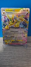 POKEMON PRISMATIC EVOLUTIONS JOLTEON EX 030/131 DOUBLE RARE HOLO