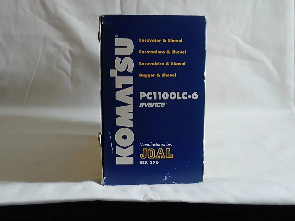 JOAL. KOMATSU. EXCAVADORA PC1100LC. ESCALA 1/50. METAL FUNDIDO. AVANCE. Foto 4 de 4