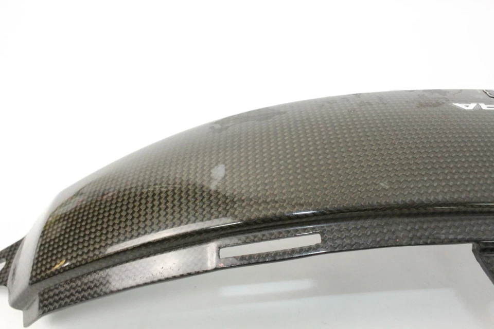 2011 11 Ducati Monster 696 tampa de acabamento de tanque de gasolina fibra de carbono - Imagem 3 de 4