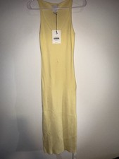 Women’s Reformation Dress Yellow Size XS New With Tags Originally $198