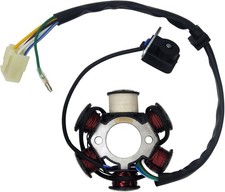 Magneto Stator Coil 5 Wire AC 6 Pole Ignition Stator Magneto for GY6 125cc 15...