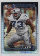 2024 Topps Chrome Prism Refractor Larry Allen #58 HOF 8d2