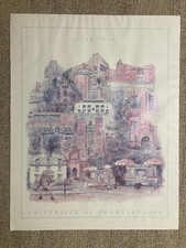 Rare 1989 University of Pennsylvania Art - Lawrence Van Alstyne -Syracuse Artist
