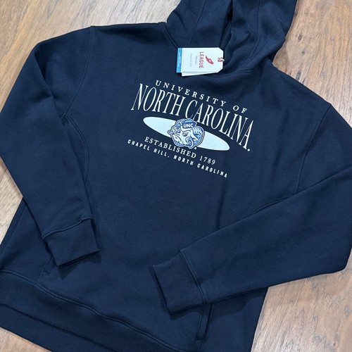 North Carolina Tar Heels Hoodie Womens M Blue League 91 University Pullover NCAA
