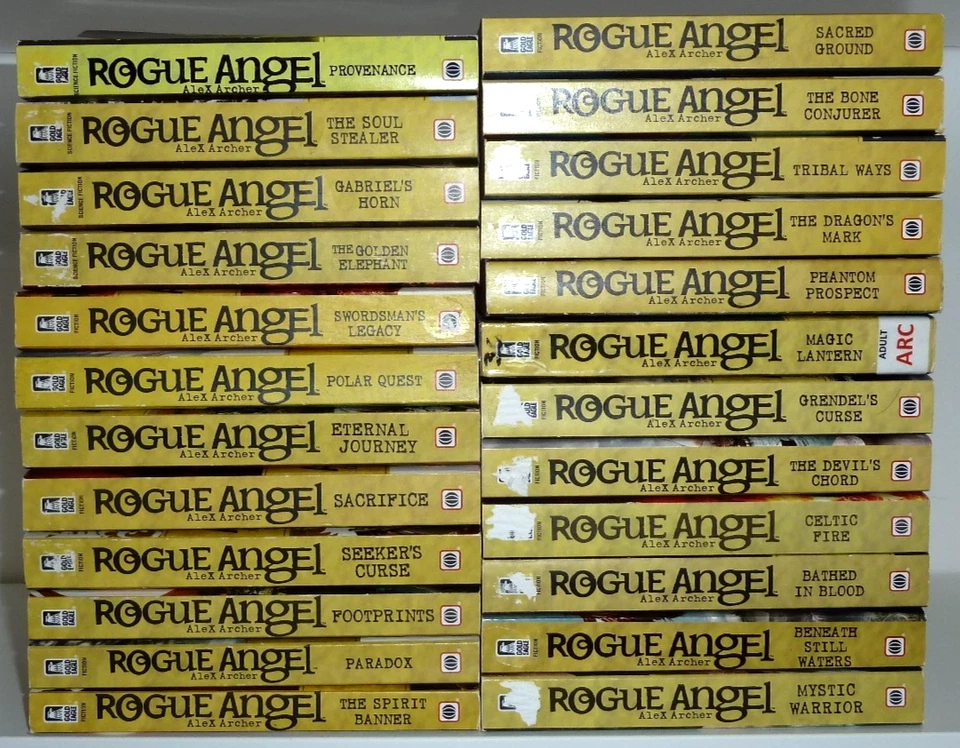 Rogue Angel Lot of 24 #11- 27 + 7 Paperback by Alex Archer First Edition - Image 2 of 4